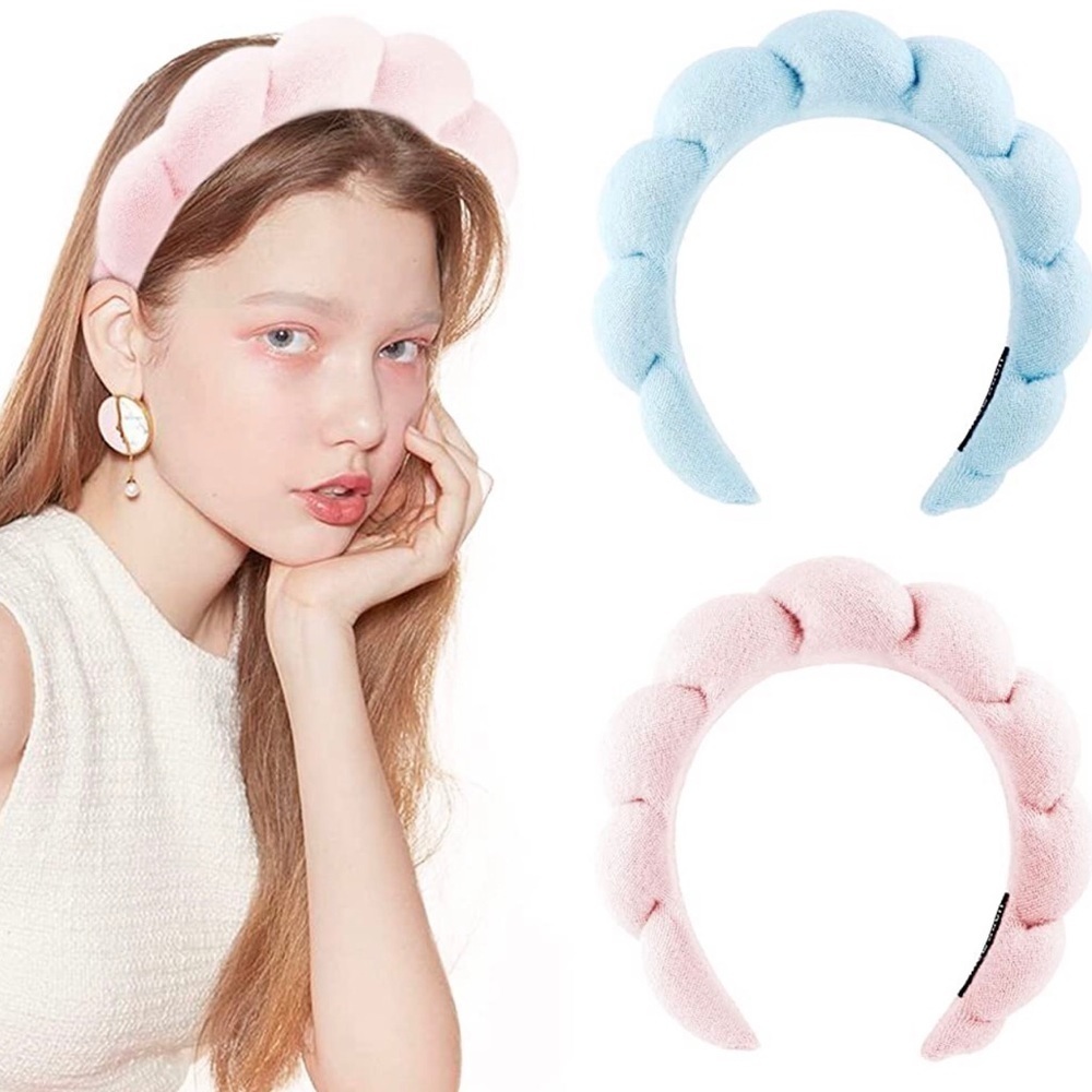 North Earth spa cloth headband head accessories for women 2 pk. NWT